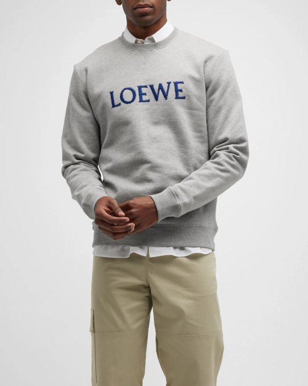Men's Embroidered Logo Sweatshirt