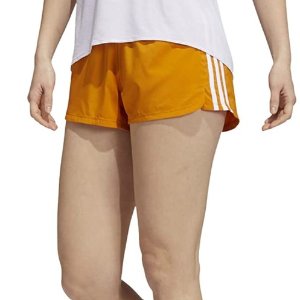 Amazon官网 adidas 女款运动速干短裤 橙色款M码有好价