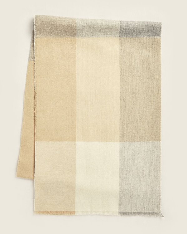Charcoal Plaid 围巾