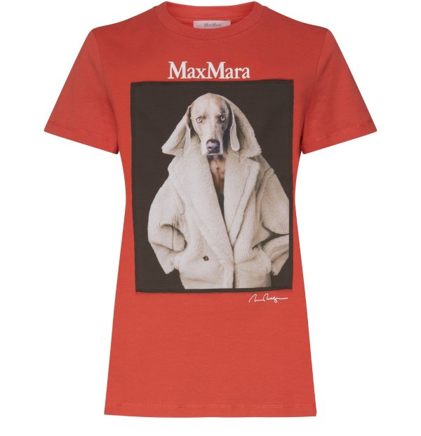 狗狗图案T恤