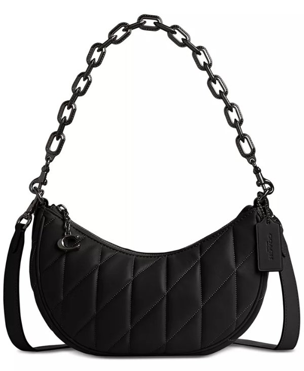 Mira Small Quilted Leather Shoulder Bag