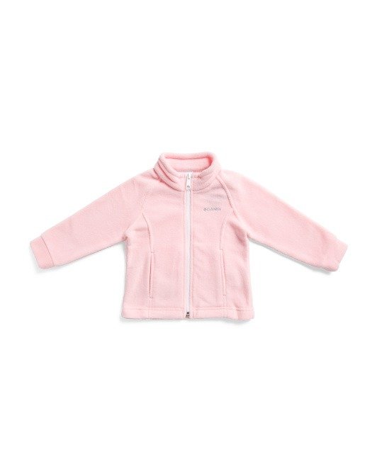 Toddler Girls Berry Ranch Zip Up Fleece Jacket