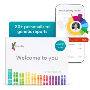 23andMe 个人基因祖源分析 DNA 检测服务