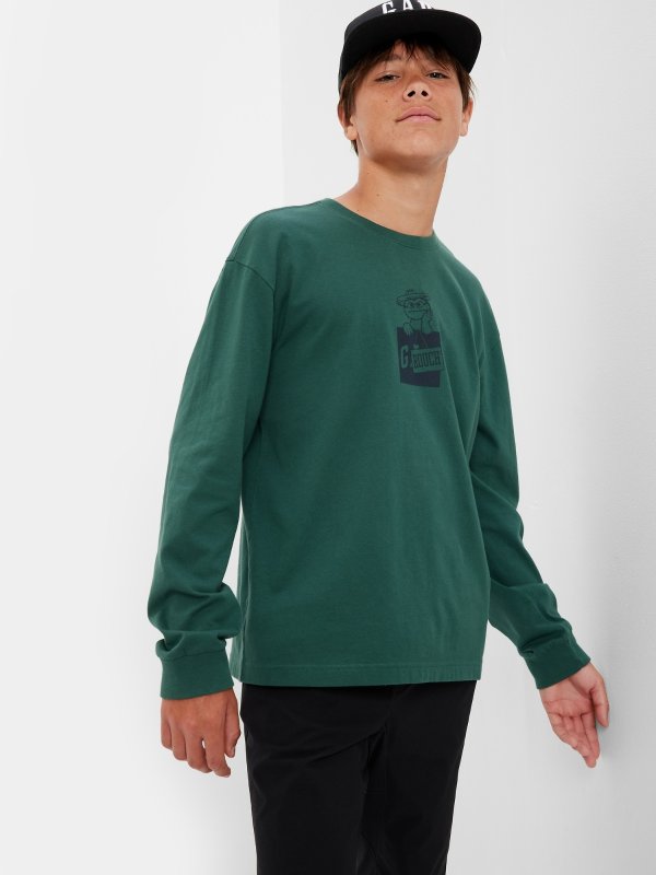 Teen | Sesame Street 100% Organic Cotton Graphic T-Shirt