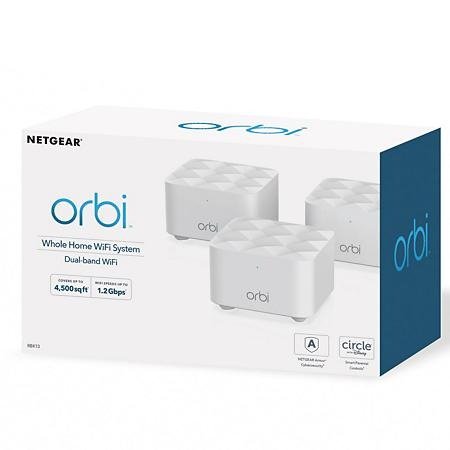 Orbi Mesh Dual-Wi-Fi Router and Satellite System By NETGEAR (3-pack) - Sam's Club