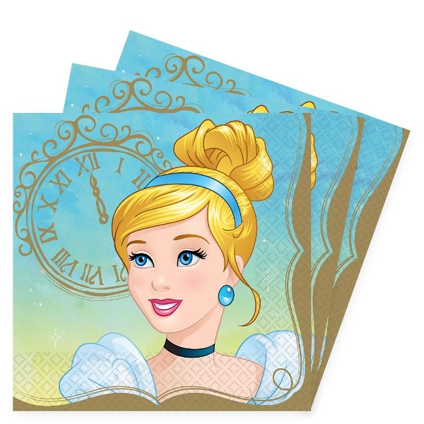 Cinderella 图案纸巾