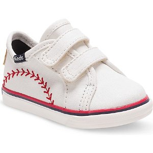 从Baby到大童都有的 Keds 棒球小白鞋促销