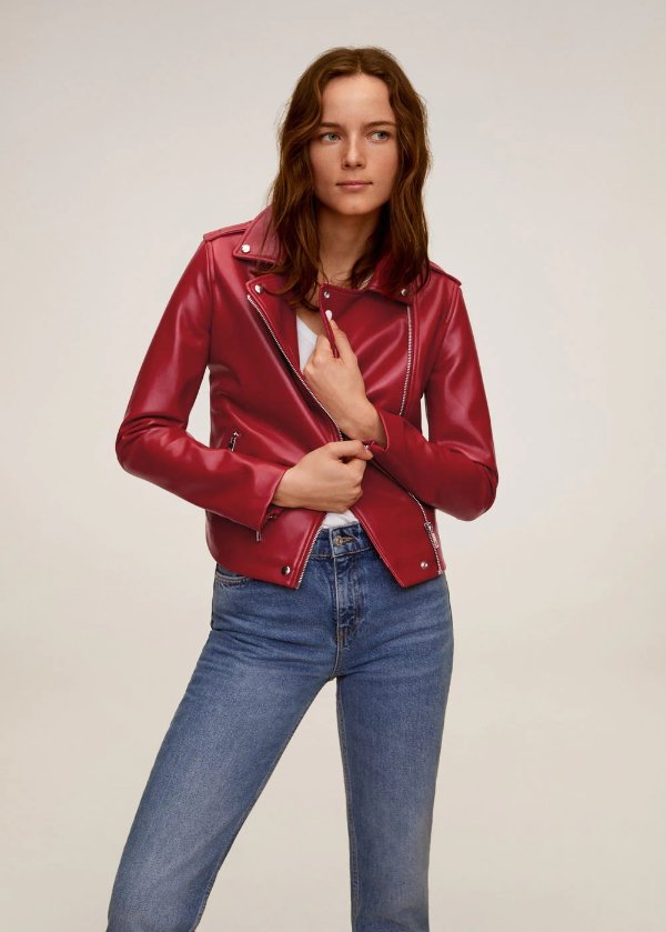 Zipped biker jacket - Women | OUTLET USA
