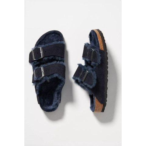 BirkenstockArizona 毛毛拖鞋