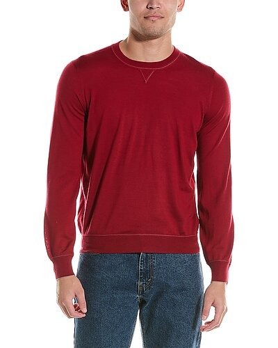 Wool & Cashmere-Blend Sweater / Gilt