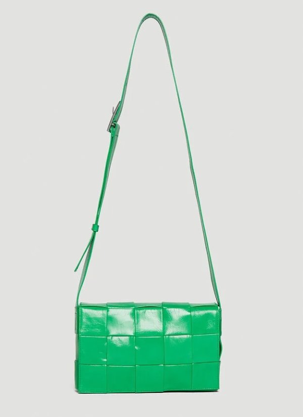 Cassette Crossbody Bag in Green