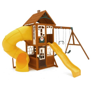 Kidkraft 大型户外木质游乐游戏房 可容纳10个小朋友