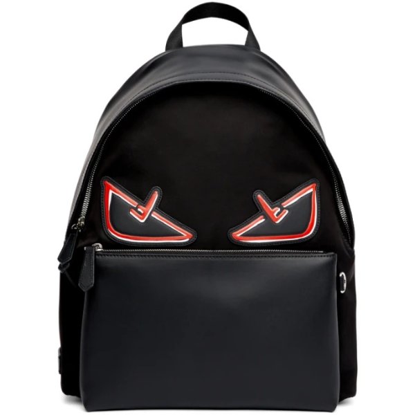 Black & Red 'Bag Bugs' Backpack