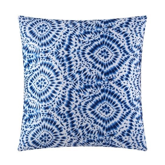 Blue Tie Dye Decorative Pillow - Walmart.com