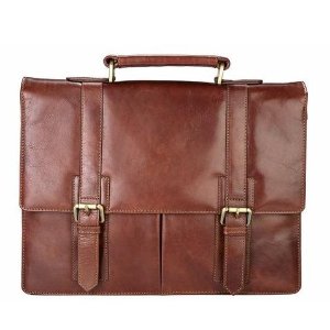 Visconti VT-6 Soft Leather Vintage Business Briefcase