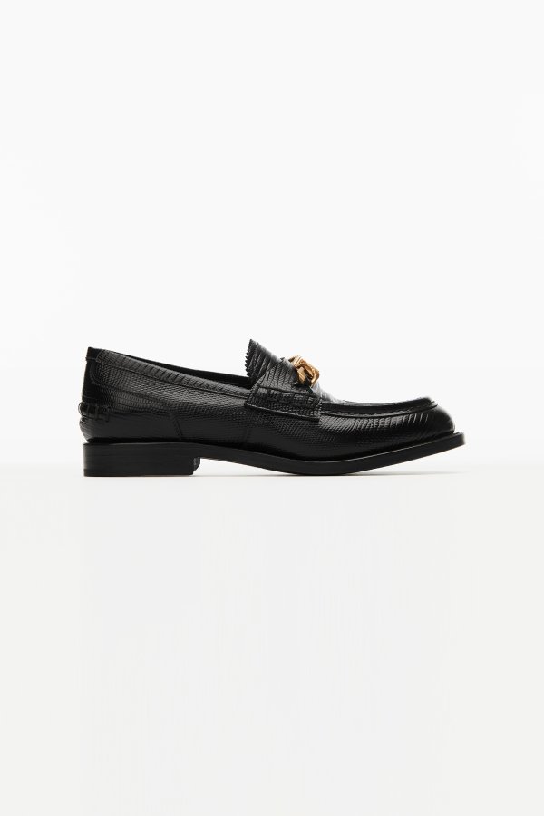 alexanderwang CARTER LOAFER IN EMBOSSED LEATHER #RequestCountryCode#