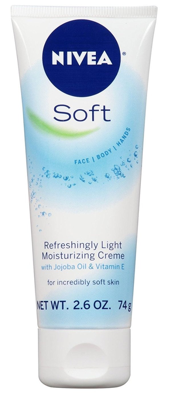 Soft Moisturizing Creme - Pack of 3, All-In-One Cream For Body Face and Hands, Travel Size - 2.6 oz. Tubes