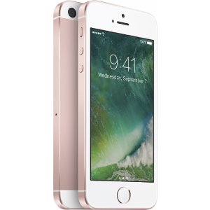 Apple iPhone SE 4G LTE 16GB 预付费电话（Simple Mobile，玫瑰金）