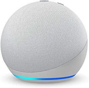All-new Echo Dot (4th Gen) | Smart speaker with Alexa | Glacier White