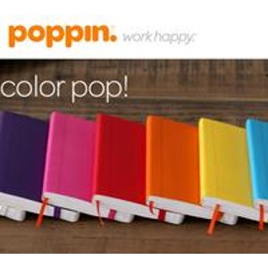 Poppin.com：订单满$10即可获赠精美笔记本一本