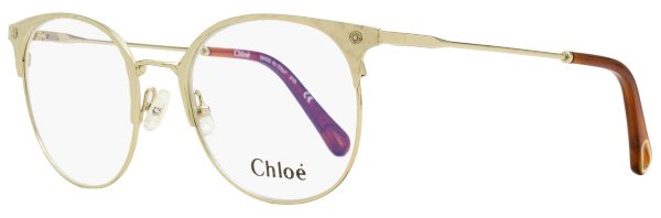 Chloe Women's Oval Eyeglasses CE2141 906 Medium Gold 51mm