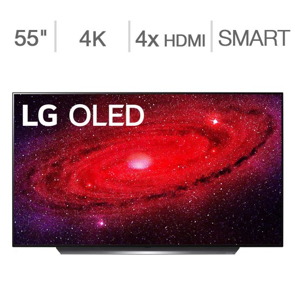 55" Class - CX Series - 4K UHD OLED TV - $100 Allstate Protection Plan Bundle Included