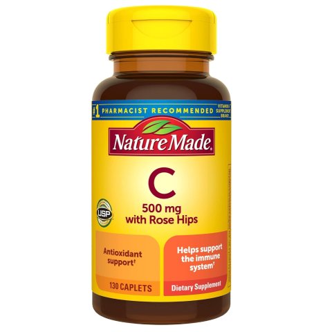 Nature Made Vitamin C 500 mg with Rose Hips
