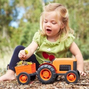 Ending Soon:Green Toys Tractor Vehicle, Orange
