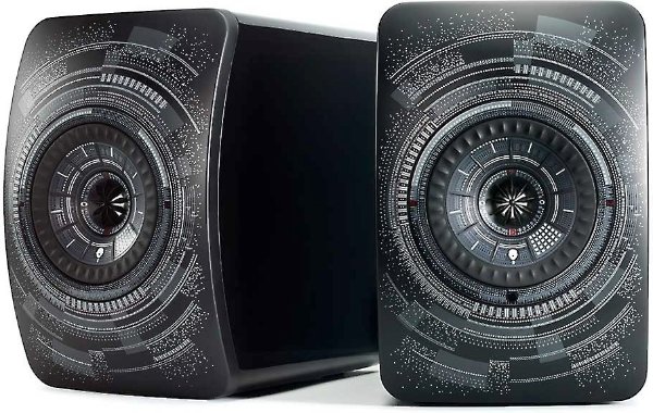 KEF LS50 Wireless (Nocturne Edition) High-performance powered speakers with Wi-Fi® and Bluetooth® at Crutchfield