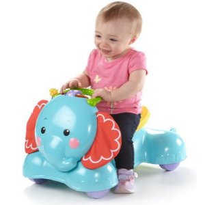 Fisher-Price 3-in-1 Bounce, Stride and Ride Elephant