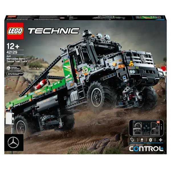 Technic: 4x4 Mercedes-Benz Zetros Trial Truck Toy (42129)