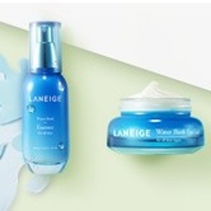 with Water Bank Essence @ Laneige