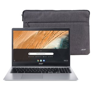 Acer 315 15.6" HD Chromebook Laptop (N4000, 4GB, 32GB) + Sleeve