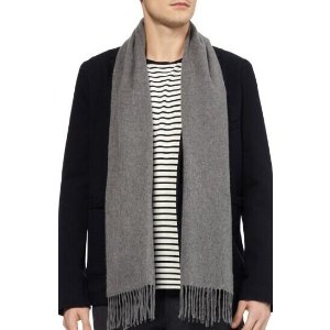Solid Woven Cashmere Scarf @ Bloomingdales