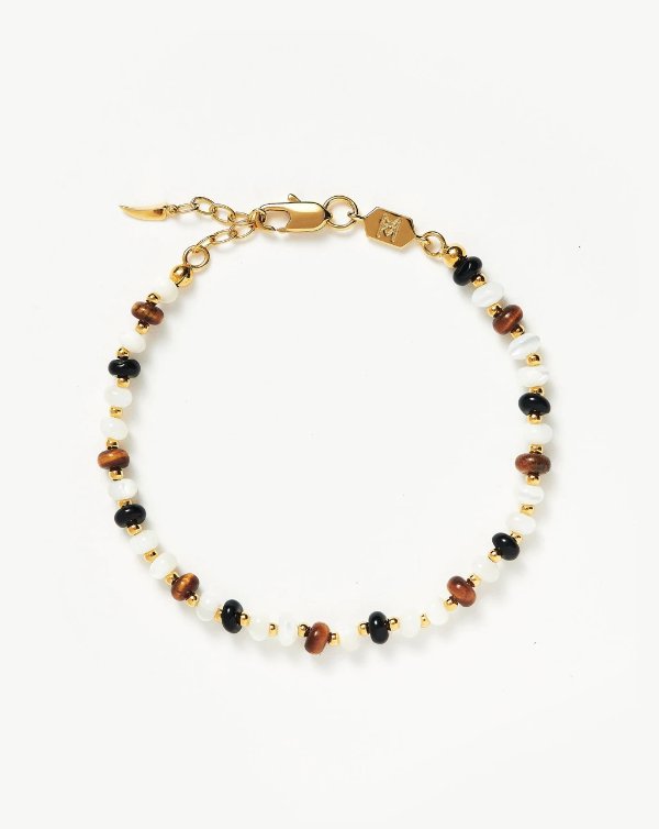 Savi Pearl & Gemstone Beaded Bracelet