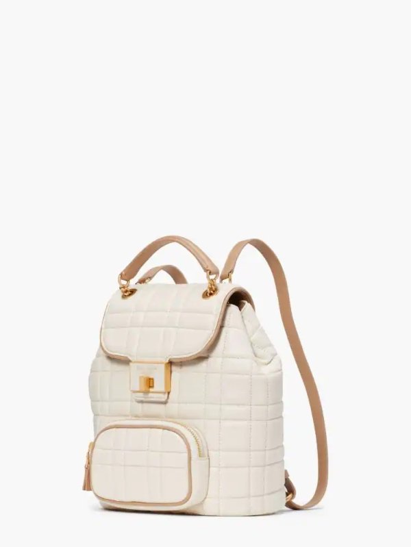 Evelyn Quilted Small Backpack