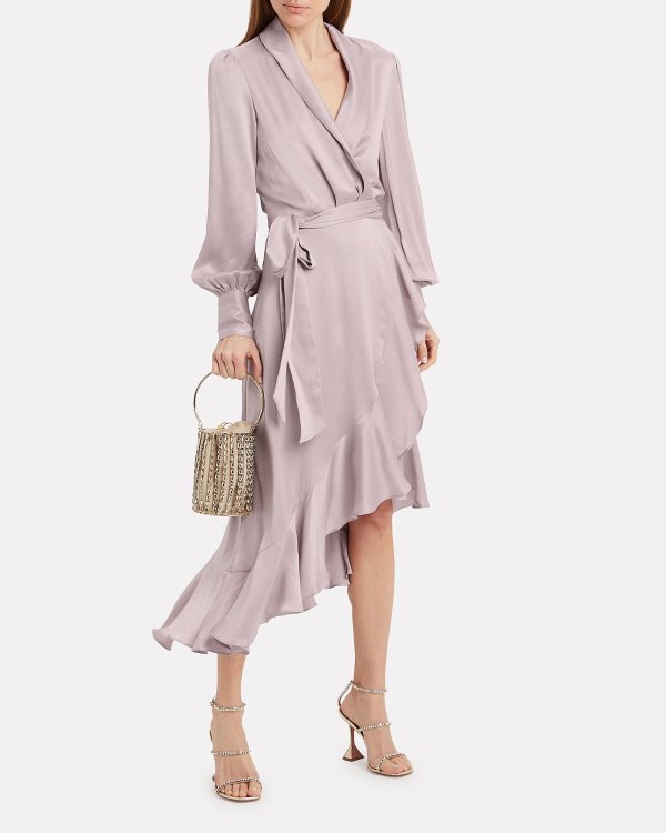 Lavender Silk 丝质连衣裙