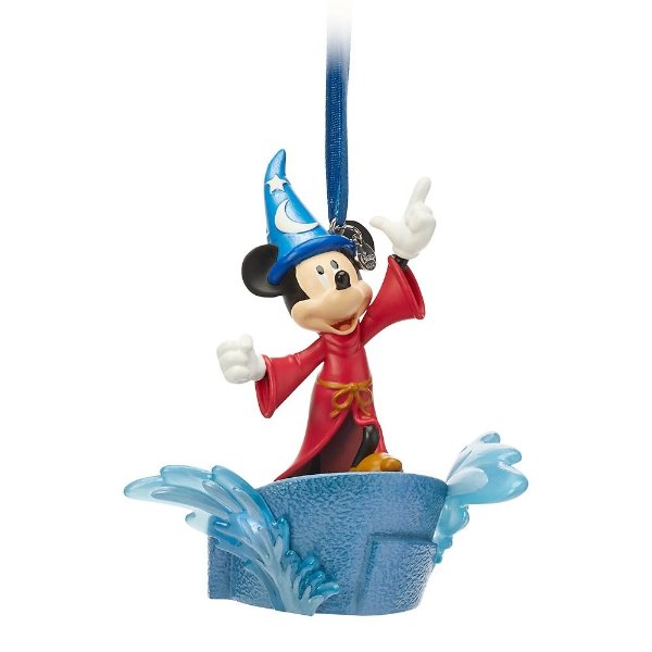 Sorcerer Mickey Mouse Light Up Living Magic Sketchbook Ornament – Fantasia | shopDisney