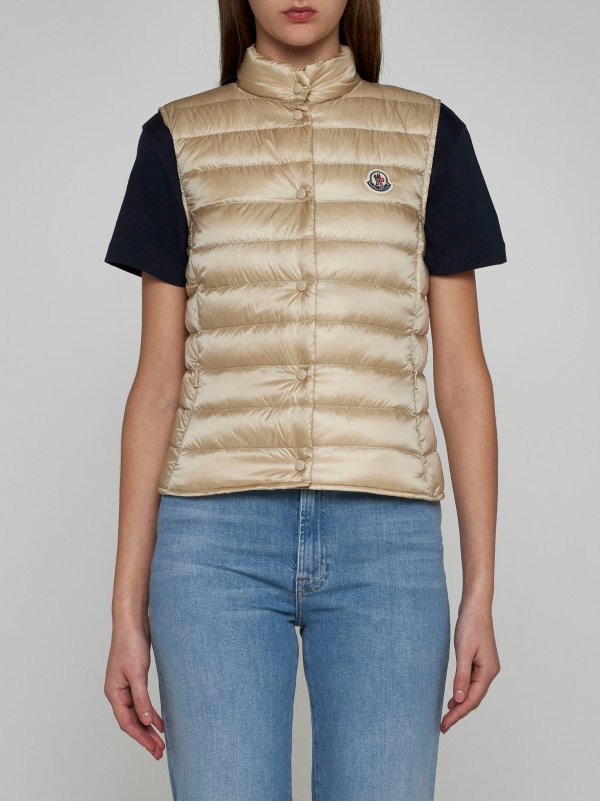 Liane quilted nylon down vest