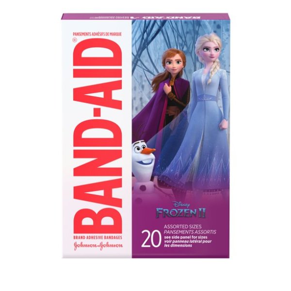 Brand Adhesive Bandages, Disney Frozen, Assorted Sizes 20 ct