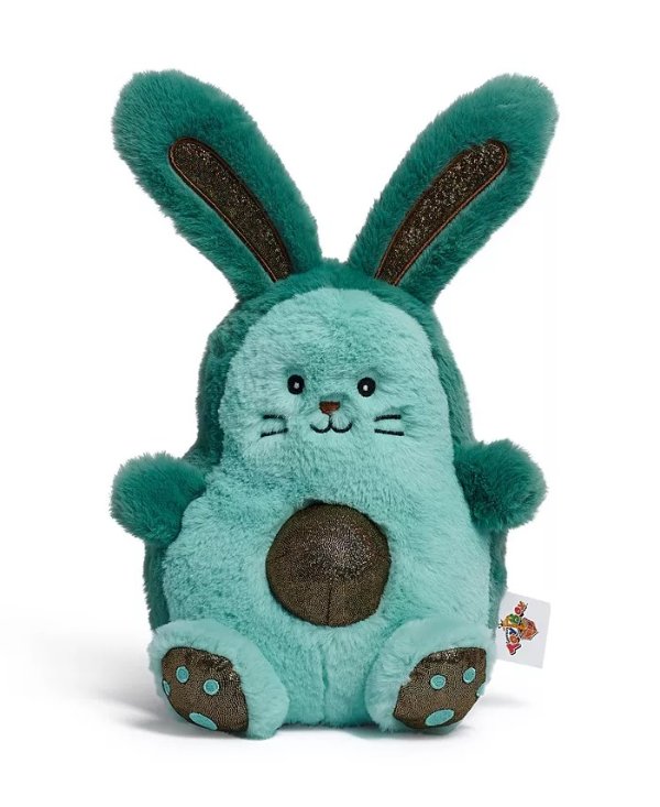 10" Avocado Bunny Plush, Soft & Snuggly Toy