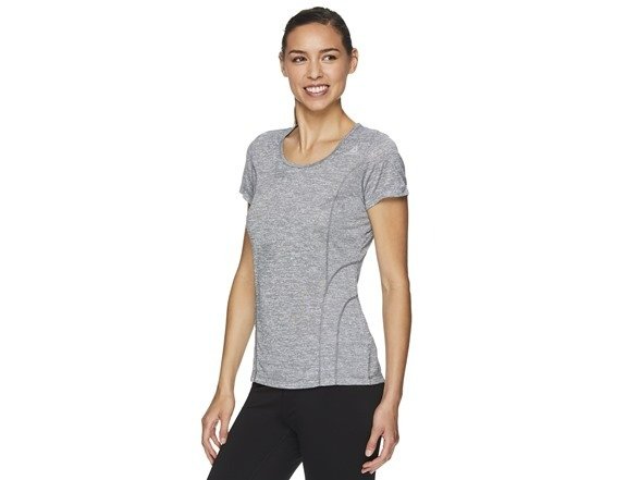 Women's Fitted Performance Feeder Stripe T-Shirt