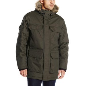 Hawke & Co Men's Rockland Parka with Sherpa-Lined Hood