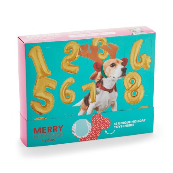 Merry Makings 12-Days of Thrills Puppy Toy Advent Calendar | Petco