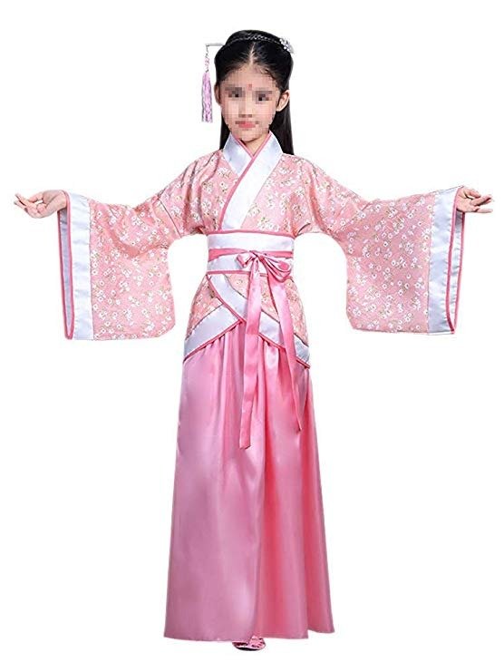 Girls' Ancient Chinese Traditional Hanfu Dress Fancy Dress Christmas Party Dress