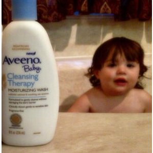 Aveeno Baby Cleansing Therapy Moisturizing Wash, 8 Ounce (Pack of 2)