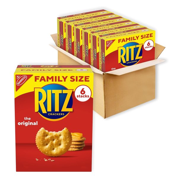 Ritz 经典原味饼干 20.5oz 6盒