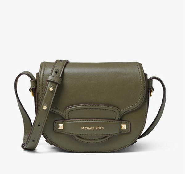 Cary Small Leather Saddle Bag