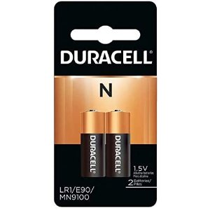 Duracell Coppertop Alkaline Medical Battery, N, 1.5V, 2 Pack