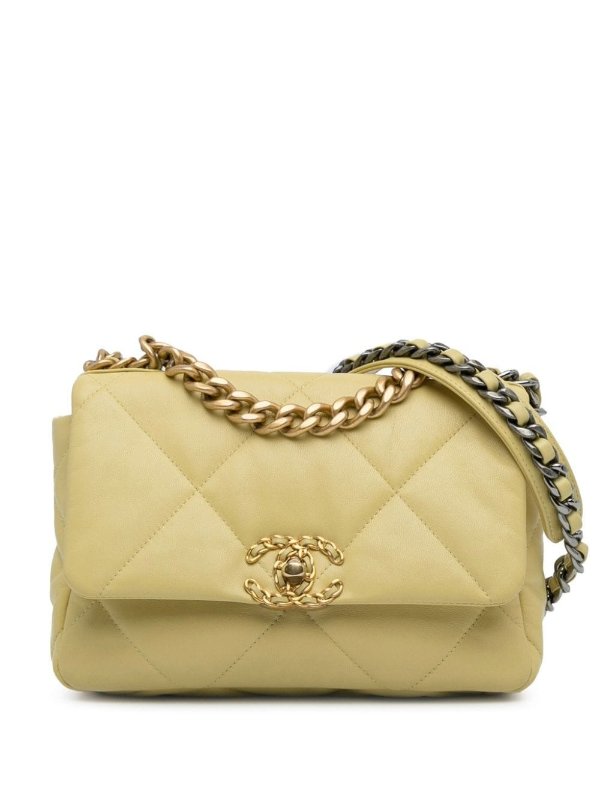 2020 Chanel Medium Lambskin 19 Flap Bag